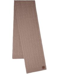 Mulberry - Cable Knit Scarf - Lyst