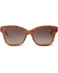 Mulberry - Daisy Sunglasses Blonde Horn - Lyst