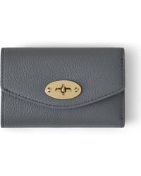 Mulberry - Darley Folded Multi-Card Wallet Foggy - Lyst