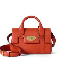 Mulberry - Mini Bayswater Coral - Lyst