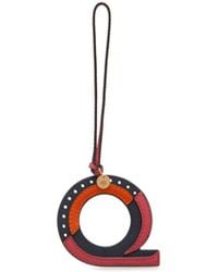 Mulberry - Tri-colour Leather Keyring - Lyst
