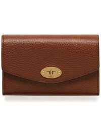 Mulberry - Medium Leather Darley Wallet - Lyst