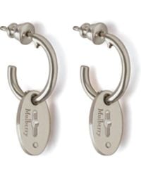 Mulberry - Bayswater Hoop Earrings - Lyst
