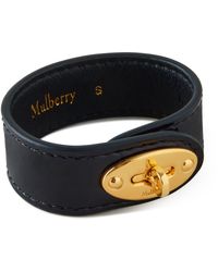 Mulberry - Bayswater Leather Bracelet - Lyst