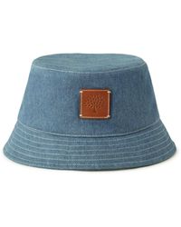 Mulberry - Denim Bucket Hat - Lyst
