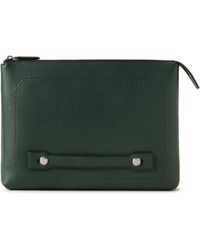 Mulberry City Grained Laptop Case - Green