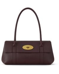 Mulberry - Leather East West Bayswater Oxblood - Lyst