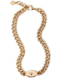 Mulberry - Bayswater Chunky Chain Necklace - Lyst
