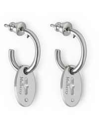 Mulberry - Bayswater Hoop Earrings - Lyst