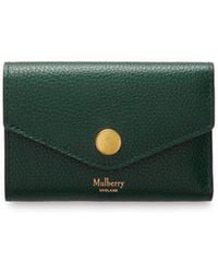 Mulberry - Leather Folded Multi-Card Wallet - Lyst