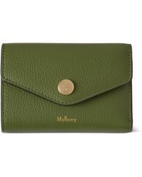 Mulberry - Folded Multi-Card Wallet Fern - Lyst