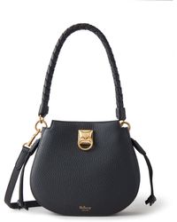 Mulberry Womens Black Iris Hobo Leather Shoulder Bag | Lyst