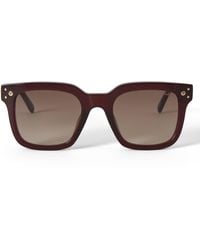 Mulberry - Tate Sunglasses Oxblood - Lyst