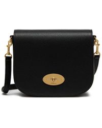 Mulberry - Womens Black Darley Small Leather Satchel Bag - Lyst