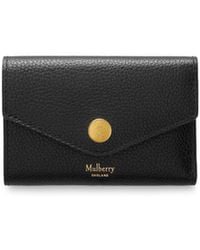 Mulberry - Leather Folded Multi-Card Wallet - Lyst