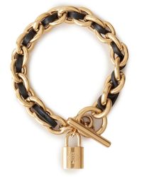 Mulberry - Lily Leather Chain Bracelet Small - Lyst