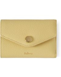 Mulberry - Folded Multi-Card Wallet Butter - Lyst
