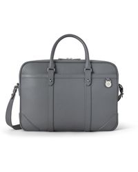 Mulberry - Heritage Briefcase Foggy - Lyst