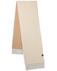 Mulberry - Reversible Cashmere Bi-Colour Scarf Eggshell-Camel - Lyst