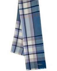 Mulberry - Mega Check Scarf - Lyst