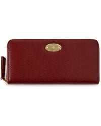 Mulberry plaque 8 credit card zip purse hot sale