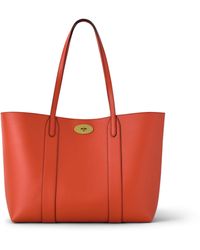 Mulberry - Bayswater Tote Coral - Lyst