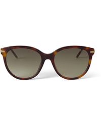Mulberry - Megan Sunglasses Tortoiseshell - Lyst