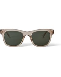 Mulberry - Monty Sunglasses Clear - Lyst