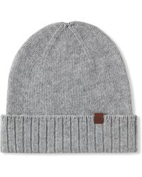 Mulberry - Cashmere Beanie Melange - Lyst
