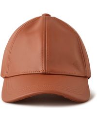 Mulberry - Leather Baseball Cap - Lyst
