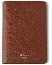Mulberry - Heritage Vertical Card Wallet - Lyst