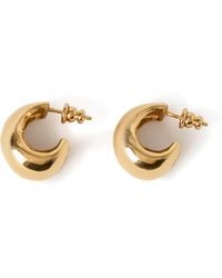 Mulberry - Lana Hoop Earrings Soft - Lyst