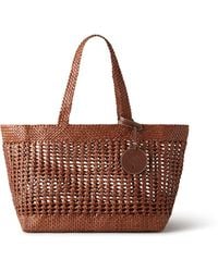 Mulberry - Large Woven Leather Tote - Lyst