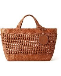 Mulberry - Small Woven Leather Tote - Lyst