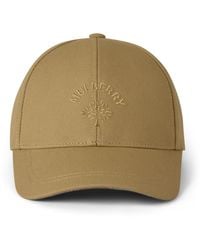 Mulberry - Check Lined Baseball Cap Camel - Lyst