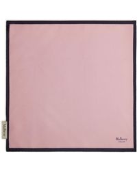 Mulberry - Logo Pocket Square - Lyst