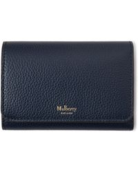 Mulberry - Small Leather Continental Trifold Wallet - Lyst