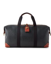 Mulberry - Medium Clipper In Black And Cognac Printed Eco Scotchgrain And Flat Calf - Lyst