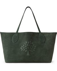 Mulberry - Oversized Suede Tree Tote - Lyst