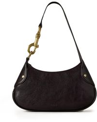 Mulberry - Small Hackney Shoulder Bag Ebony - Lyst