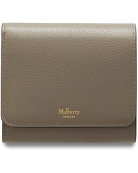 grey mulberry purse