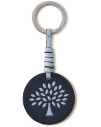 Mulberry - Tree Leather Keyring - Lyst