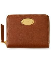 Mulberry - Plaque Small Zip Around Purse - Lyst