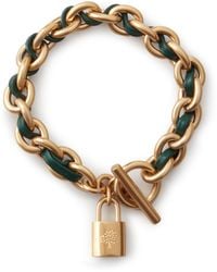 Mulberry - Lily Leather Chain Bracelet Small - Lyst