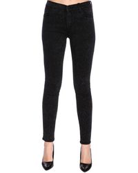 J Brand Stacked Super Skinny Jean Mid Rise Seriously Black 29 30 32 NWT $198 