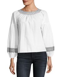 joie latacia bell sleeve blouse