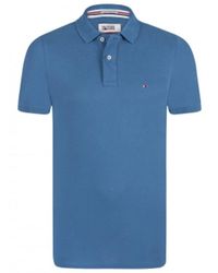 Hilfiger Denim Pilot Flag Polo T-shirt - Blue