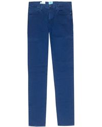 Cerruti 1881 Slim Fit Low Waist Indigo Jeans - Blue