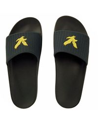 Barbour Pool Sliders in Green for Men 