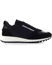 dsquared black trainers
